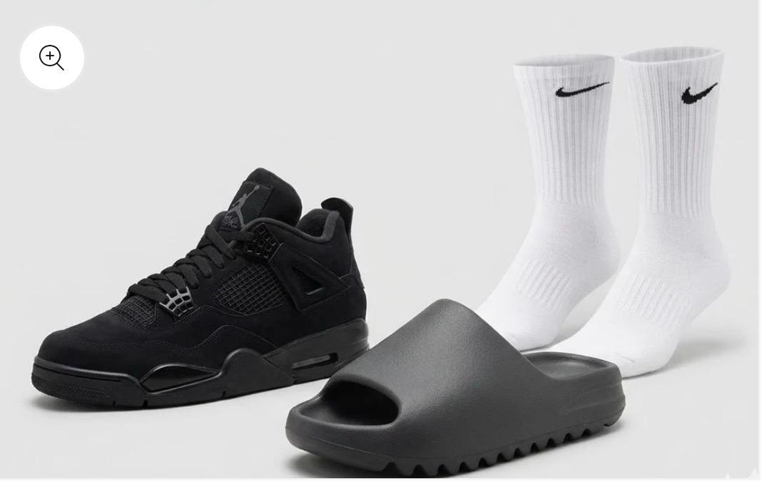 Jordan 4s+Yeezy siles+Nike shocks