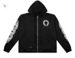 Chrome Hearts zip up hoodie