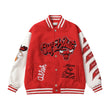 off-White c/o Chicago Bulls Varsity Jacket
